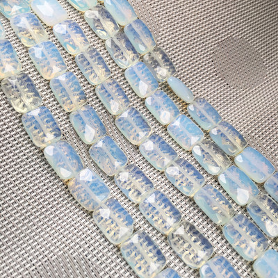 Естествен камък Фасетирана квадратна форма Мъниста Агатови кристали Разпръснати мъниста За изработка на бижута Направи си сам Колие Гривна Аксесоари