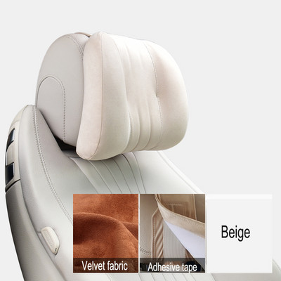 Autós fej nyakpárna Auto kellékek nyaki párna Maybach Design S-osztály üléstámla támasztó párna fejtámla univerzális autóhoz