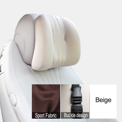 Autós fej nyakpárna Auto kellékek nyaki párna Maybach Design S-osztály üléstámla támasztó párna fejtámla univerzális autóhoz