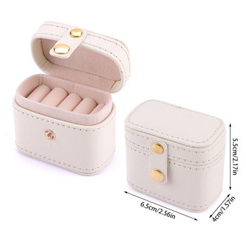 2022New Mini Jewelry Organizer Οθόνη Ταξιδιωτική κοσμηματοθήκη Απλά σκουλαρίκια Δαχτυλίδι Κουτί αποθήκευσης Φορητή θήκη για κοσμήματα Δώρο