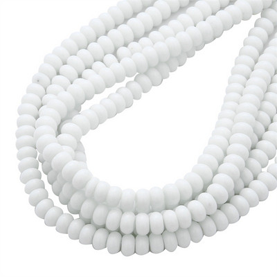 5x8 mm staklena perla ovalnog oblika, šarena razmaknica, visokokvalitetna ogrlica za izradu nakita „uradi sam“