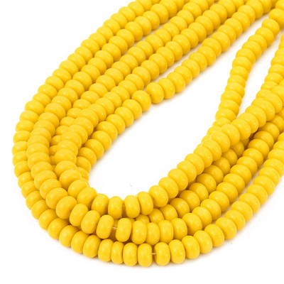 5x8 mm staklena perla ovalnog oblika, šarena razmaknica, visokokvalitetna ogrlica za izradu nakita „uradi sam“