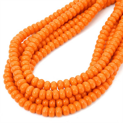 5x8 mm staklena perla ovalnog oblika, šarena razmaknica, visokokvalitetna ogrlica za izradu nakita „uradi sam“