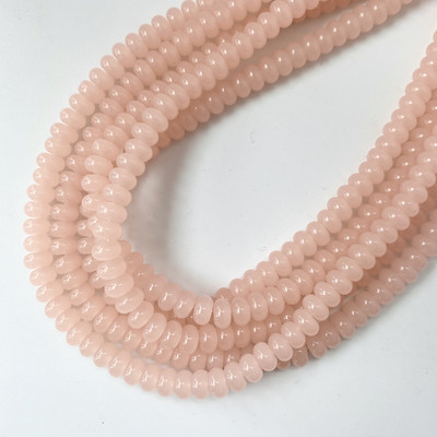 5x8 mm staklena perla ovalnog oblika, šarena razmaknica, visokokvalitetna ogrlica za izradu nakita „uradi sam“