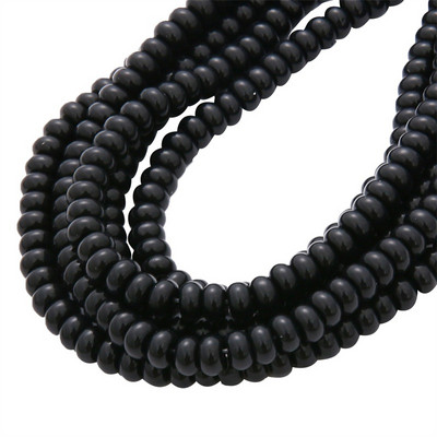 5x8 mm staklena perla ovalnog oblika, šarena razmaknica, visokokvalitetna ogrlica za izradu nakita „uradi sam“