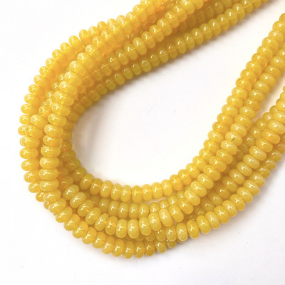 5x8 mm staklena perla ovalnog oblika, šarena razmaknica, visokokvalitetna ogrlica za izradu nakita „uradi sam“