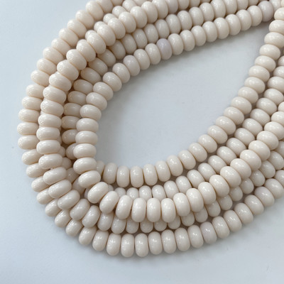 5x8 mm staklena perla ovalnog oblika, šarena razmaknica, visokokvalitetna ogrlica za izradu nakita „uradi sam“