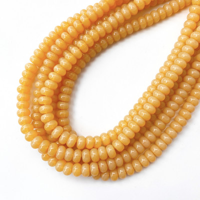 5x8 mm staklena perla ovalnog oblika, šarena razmaknica, visokokvalitetna ogrlica za izradu nakita „uradi sam“