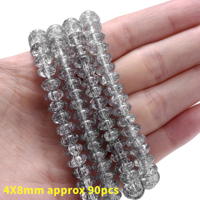 Kvadratne perle od prirodnog kamena Puknuti kristali Dragulj Rasuti odstojnik Kockaste perle za izradu nakita DIY Narukvica Ogrlica Dodaci 6 mm