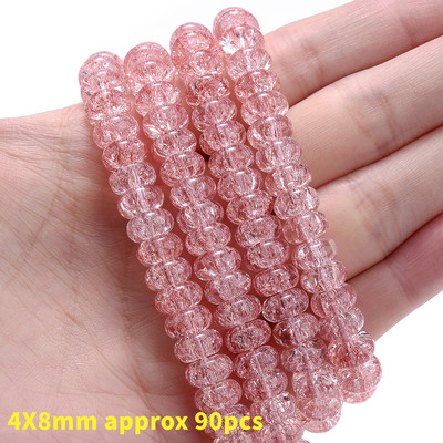 Kvadratne perle od prirodnog kamena Puknuti kristali Dragulj Rasuti odstojnik Kockaste perle za izradu nakita DIY Narukvica Ogrlica Dodaci 6 mm