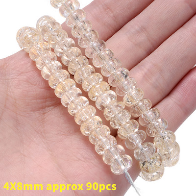 Kvadratne perle od prirodnog kamena Puknuti kristali Dragulj Rasuti odstojnik Kockaste perle za izradu nakita DIY Narukvica Ogrlica Dodaci 6 mm