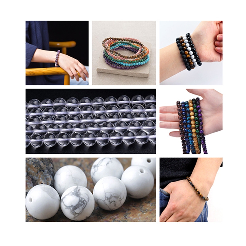 Kvadratne perle od prirodnog kamena Puknuti kristali Dragulj Rasuti odstojnik Kockaste perle za izradu nakita DIY Narukvica Ogrlica Dodaci 6 mm