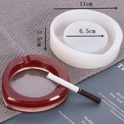 DIY epoksü-tuhatoos vaiguvorm vahtralehe ümmargune ruudukujuline südamekonteiner tuhatoos Valatavad silikoonvormid vaigu kodukaunistamiseks