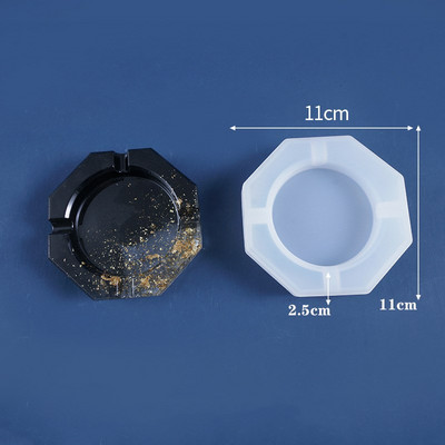 DIY epoksü-tuhatoos vaiguvorm vahtralehe ümmargune ruudukujuline südamekonteiner tuhatoos Valatavad silikoonvormid vaigu kodukaunistamiseks