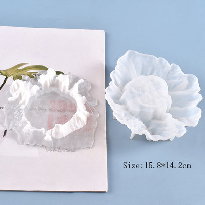 DIY epoksü-tuhatoos vaiguvorm vahtralehe ümmargune ruudukujuline südamekonteiner tuhatoos Valatavad silikoonvormid vaigu kodukaunistamiseks