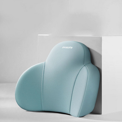 Μαξιλάρι λαιμού αυτοκινήτου Μαξιλάρι οσφυϊκής στήριξης Αυτόματο μαλακό στήριγμα ταξιδιού Κάθισμα πλάτη Υποστηρικτής μέσης Διόρθωση στάσης προσκέφαλου Κιτ αυτοκινήτου