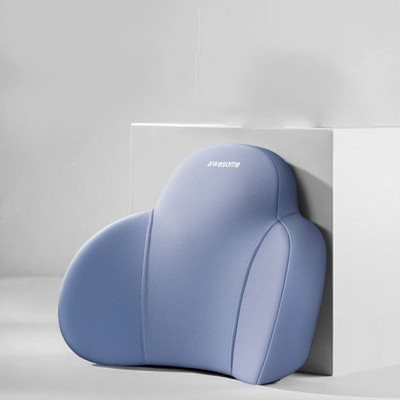 Μαξιλάρι λαιμού αυτοκινήτου Μαξιλάρι οσφυϊκής στήριξης Αυτόματο μαλακό στήριγμα ταξιδιού Κάθισμα πλάτη Υποστηρικτής μέσης Διόρθωση στάσης προσκέφαλου Κιτ αυτοκινήτου