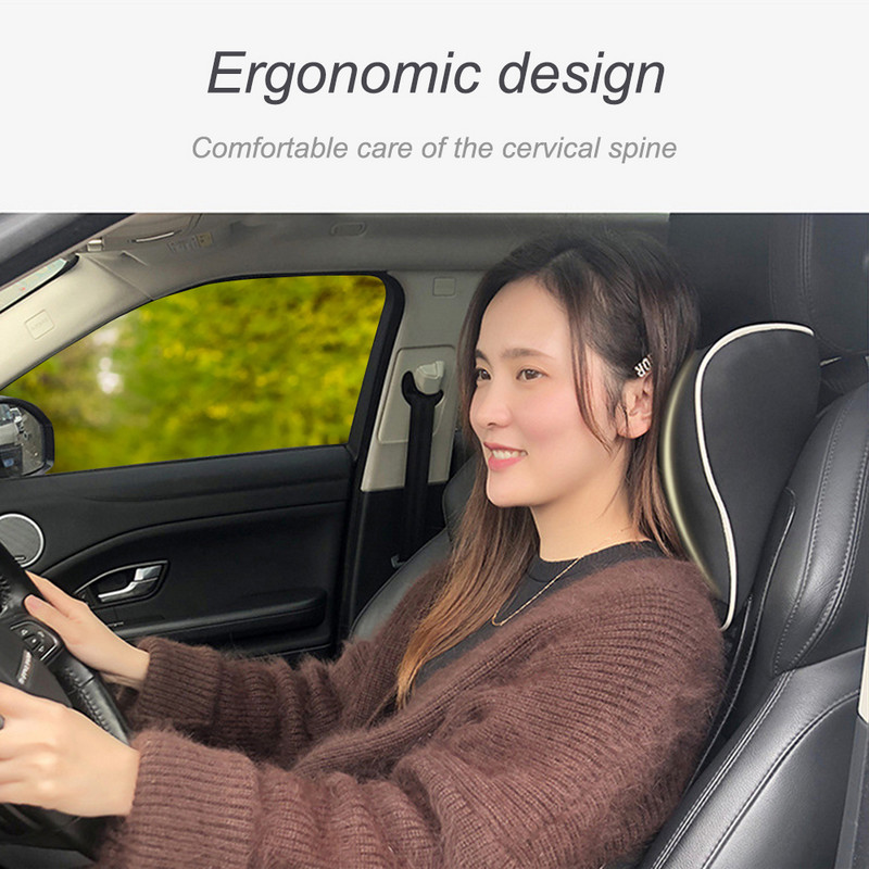 JINSERTA Car Safty Accessories Nyakpárna Állítható fejtámla Automatikus üléstámla utazópárna Audlt Gyermekeknek