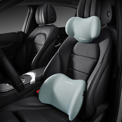 Bumbac cu memorie Pernă pentru tetieră pentru gât mașină Accesorii pentru mașină Pernă pentru scaun auto Suport pentru cap Protector pentru gât Pernă auto universală