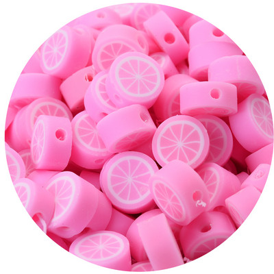 iYOE 30/50/100 kom Mix voćne glinene perle od polimerske gline limun grožđe jabuka jagoda razmaknice perle za izradu narukvice ogrlice