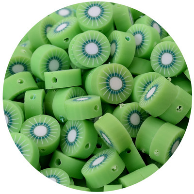 iYOE 30/50/100 kom Mix voćne glinene perle od polimerske gline limun grožđe jabuka jagoda razmaknice perle za izradu narukvice ogrlice