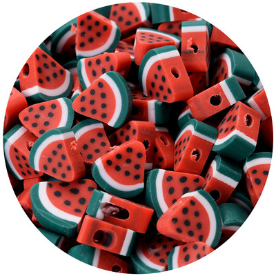 iYOE 30/50/100 kom Mix voćne glinene perle od polimerske gline limun grožđe jabuka jagoda razmaknice perle za izradu narukvice ogrlice