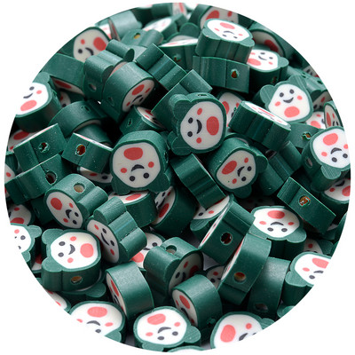 iYOE 30/50/100 kom Mix voćne glinene perle od polimerske gline limun grožđe jabuka jagoda razmaknice perle za izradu narukvice ogrlice