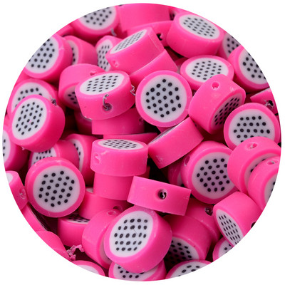 iYOE 30/50/100 kom Mix voćne glinene perle od polimerske gline limun grožđe jabuka jagoda razmaknice perle za izradu narukvice ogrlice