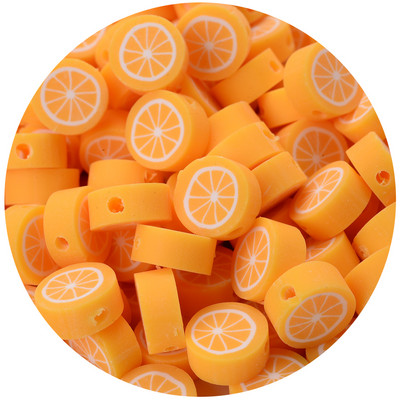 iYOE 30/50/100 kom Mix voćne glinene perle od polimerske gline limun grožđe jabuka jagoda razmaknice perle za izradu narukvice ogrlice