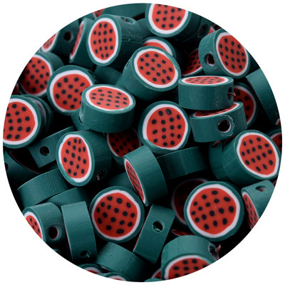 iYOE 30/50/100 kom Mix voćne glinene perle od polimerske gline limun grožđe jabuka jagoda razmaknice perle za izradu narukvice ogrlice