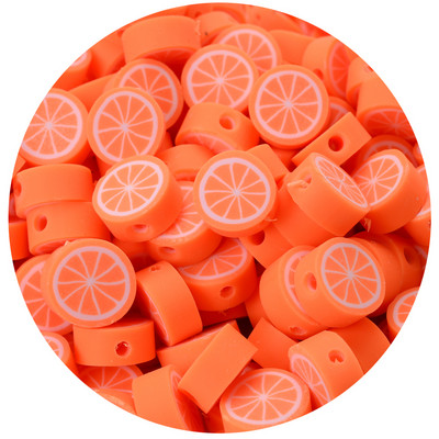 iYOE 30/50/100 kom Mix voćne glinene perle od polimerske gline limun grožđe jabuka jagoda razmaknice perle za izradu narukvice ogrlice