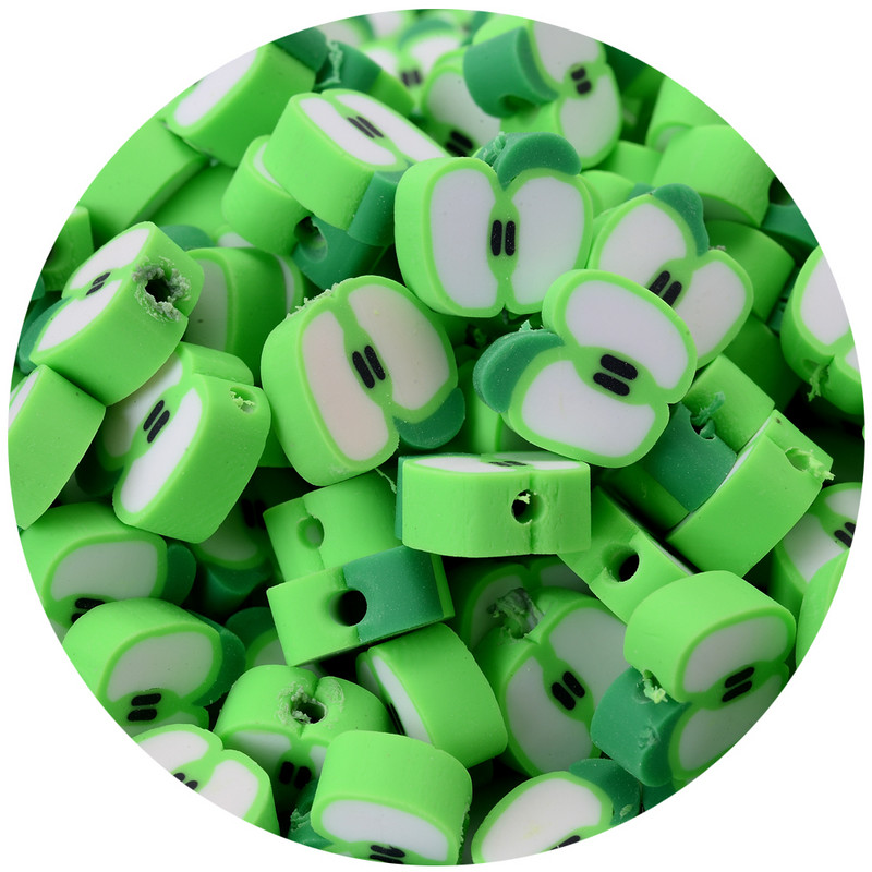 iYOE 30/50/100 kom Mix voćne glinene perle od polimerske gline limun grožđe jabuka jagoda razmaknice perle za izradu narukvice ogrlice