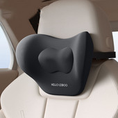 Auto peatoe kaelapadja tarvikud padi auto hingav reguleeritav mälupuuvillane istmepadi Reisi lõõgastav autotarvikud