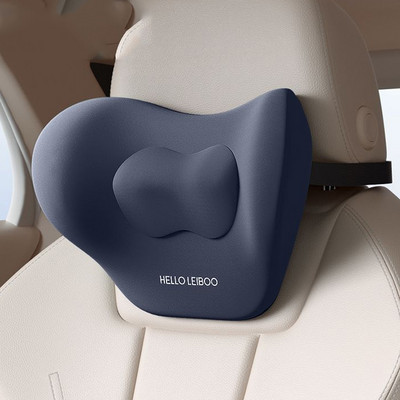 Auto peatoe kaelapadja tarvikud padi auto hingav reguleeritav mälupuuvillane istmepadi Reisi lõõgastav autotarvikud