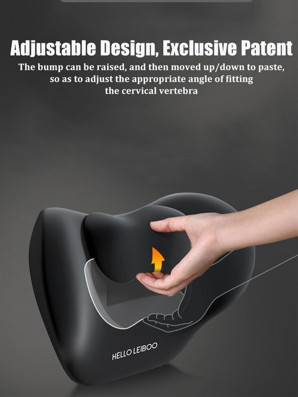 Auto peatoe kaelapadja tarvikud padi auto hingav reguleeritav mälupuuvillane istmepadi Reisi lõõgastav autotarvikud