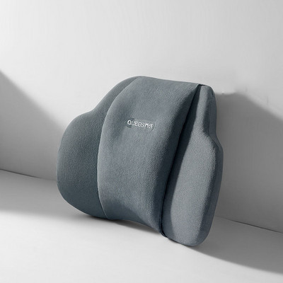 Μαξιλάρι λαιμού αυτοκινήτου Ρυθμιζόμενο προσκέφαλο με αφρό μνήμης Αυτόματο προσκέφαλο Μαξιλάρι ταξιδιού από καθαρό βαμβακερό ύφασμα οσφυϊκή στήριξη Μαξιλάρι καθίσματος