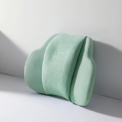 Μαξιλάρι λαιμού αυτοκινήτου Ρυθμιζόμενο προσκέφαλο με αφρό μνήμης Αυτόματο προσκέφαλο Μαξιλάρι ταξιδιού από καθαρό βαμβακερό ύφασμα οσφυϊκή στήριξη Μαξιλάρι καθίσματος