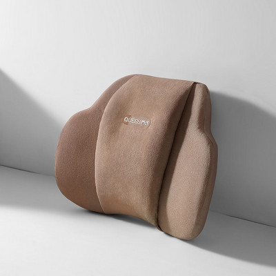 Μαξιλάρι λαιμού αυτοκινήτου Ρυθμιζόμενο προσκέφαλο με αφρό μνήμης Αυτόματο προσκέφαλο Μαξιλάρι ταξιδιού από καθαρό βαμβακερό ύφασμα οσφυϊκή στήριξη Μαξιλάρι καθίσματος