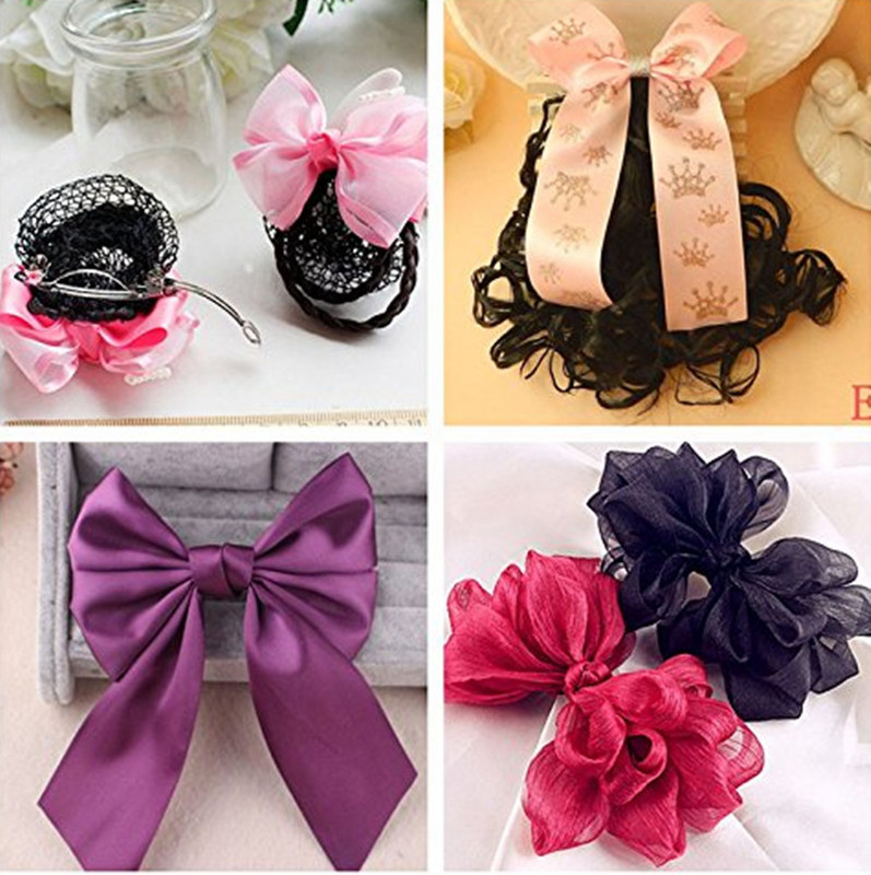 10 tk Prantsuse Barrette juuksenõela klamber, automaatne pandla alus, vibu kamm juuksenõela tarvikud peakatete jaoks Ehete valmistamise tarvikud