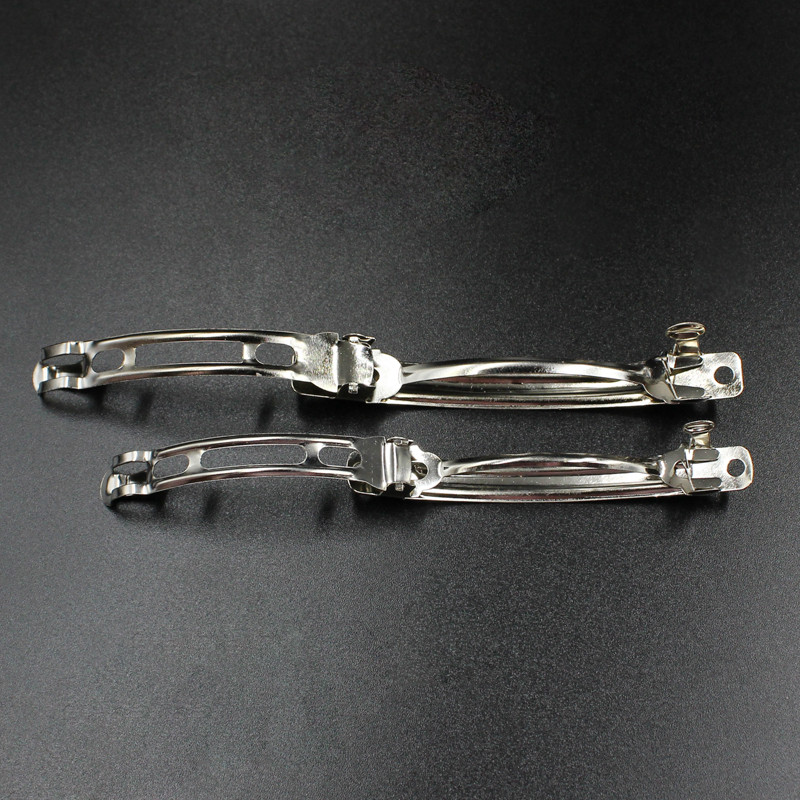 10 tk Prantsuse Barrette juuksenõela klamber, automaatne pandla alus, vibu kamm juuksenõela tarvikud peakatete jaoks Ehete valmistamise tarvikud