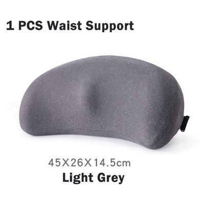 Jastuk za lumbalni dio od memorijske pjene za sjedenje Podrška za struk Lumbalni jastučić za pranje naslona za leđa Uredsko autosjedalo Jastučić protiv bolova u trtici