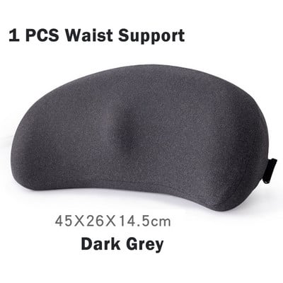 Jastuk za lumbalni dio od memorijske pjene za sjedenje Podrška za struk Lumbalni jastučić za pranje naslona za leđa Uredsko autosjedalo Jastučić protiv bolova u trtici