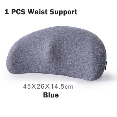 Jastuk za lumbalni dio od memorijske pjene za sjedenje Podrška za struk Lumbalni jastučić za pranje naslona za leđa Uredsko autosjedalo Jastučić protiv bolova u trtici