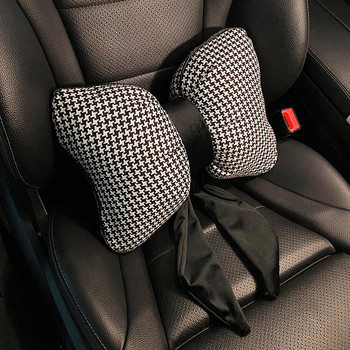 Νέο προσκέφαλο αυτοκινήτου Μαξιλάρι λαιμού Universal μέσης οσφυϊκής υποστήριξης Αντιολισθητικά καθίσματα Μαξιλάρι χαριτωμένο μαξιλάρι στηρίγματος μέσης Αξεσουάρ αυτοκινήτου
