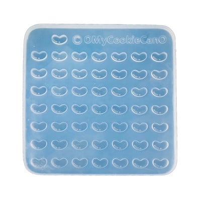 Barkácsolás aranyos mini 30 cég Jelly Bean gép öntőforma Star Candy szilikon forma ékszerkészítéshez