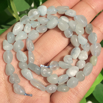 6-8 mm-es szabálytalan természetes zöld peridot kőgyöngyök kiegészítőkhöz Ékszerkészítés karkötő nyaklánc 15 hüvelyk