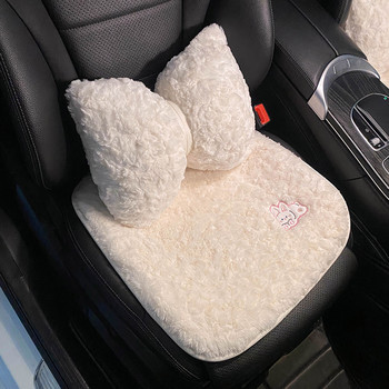 Μαξιλάρι λαιμού αυτοκινήτου Cartoon Χαριτωμένο Ζώο Μαξιλάρι Ταξιδίου Προσκέφαλο Καθίσματος Ασφαλείας Λούτρινο οσφυϊκό στήριγμα μέσης Εσωτερικά αξεσουάρ αυτοκινήτου