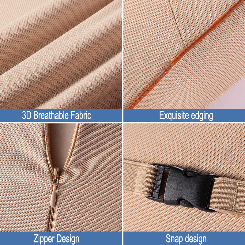 Naslon za glavu u automobilu Jastuk za sjedalo za glavu Jastuk za vrat Naslon od memorijske pjene Pamučna navlaka za auto Putna potpora Tkanina Meka mreža za dom