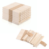 50-150 komada 11 cm drveni štapići za kavu, čaj, sladoled, štapiće za sladoled, miješalice za napitke, za DIY izradu nakita, štapići od UV smole, alati