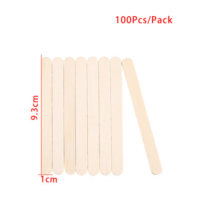 50-150 komada 11 cm drveni štapići za kavu, čaj, sladoled, štapiće za sladoled, miješalice za napitke, za DIY izradu nakita, štapići od UV smole, alati